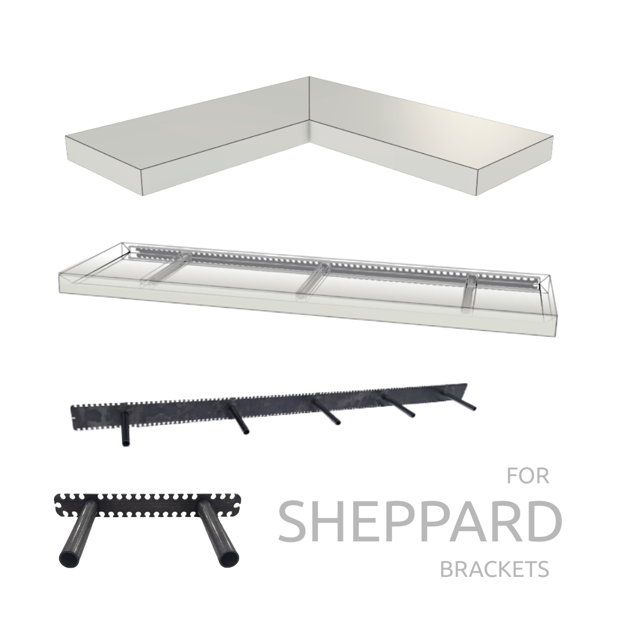 PAC Miter Fold Sheppard Shelf Library