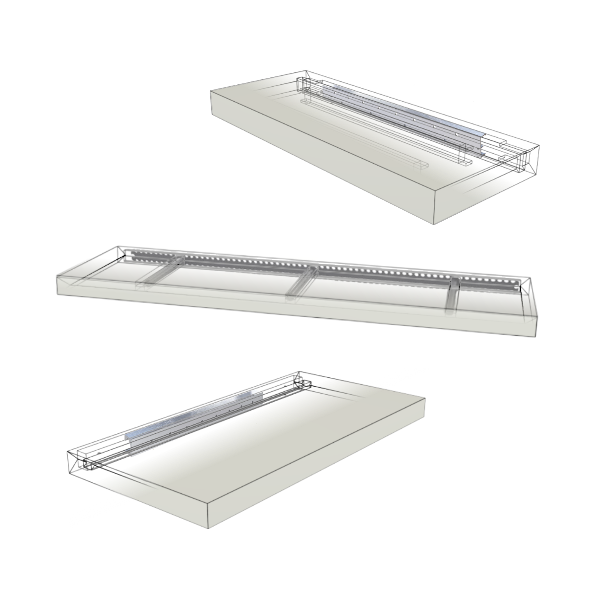PAC Miter Fold Shelf Library