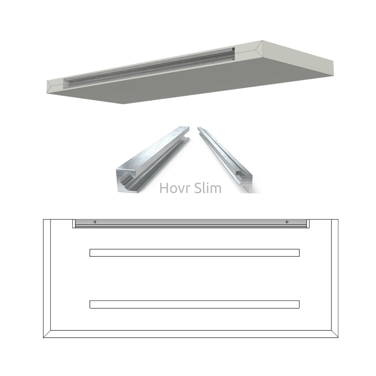 PAC Miter Fold Shelf Library