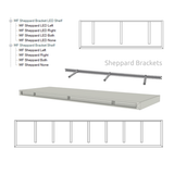 PAC Miter Fold Sheppard Shelf Library
