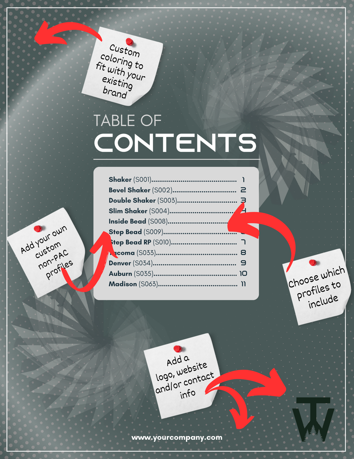 Custom PDF Door Catalog