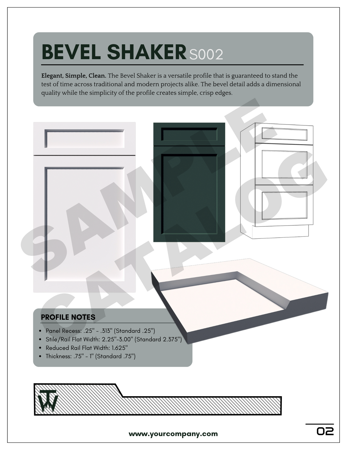 Custom PDF Door Catalog