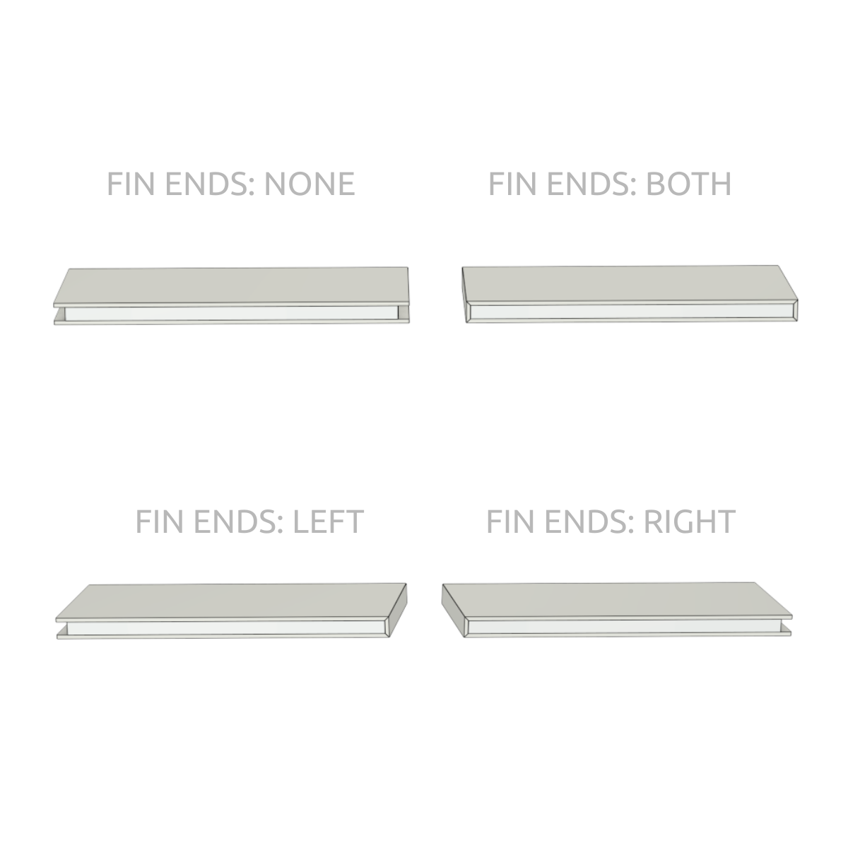 PAC Miter Fold Standard Shelf Library